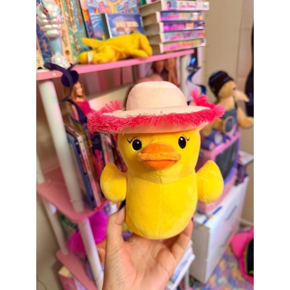 Cowgirl duck plush